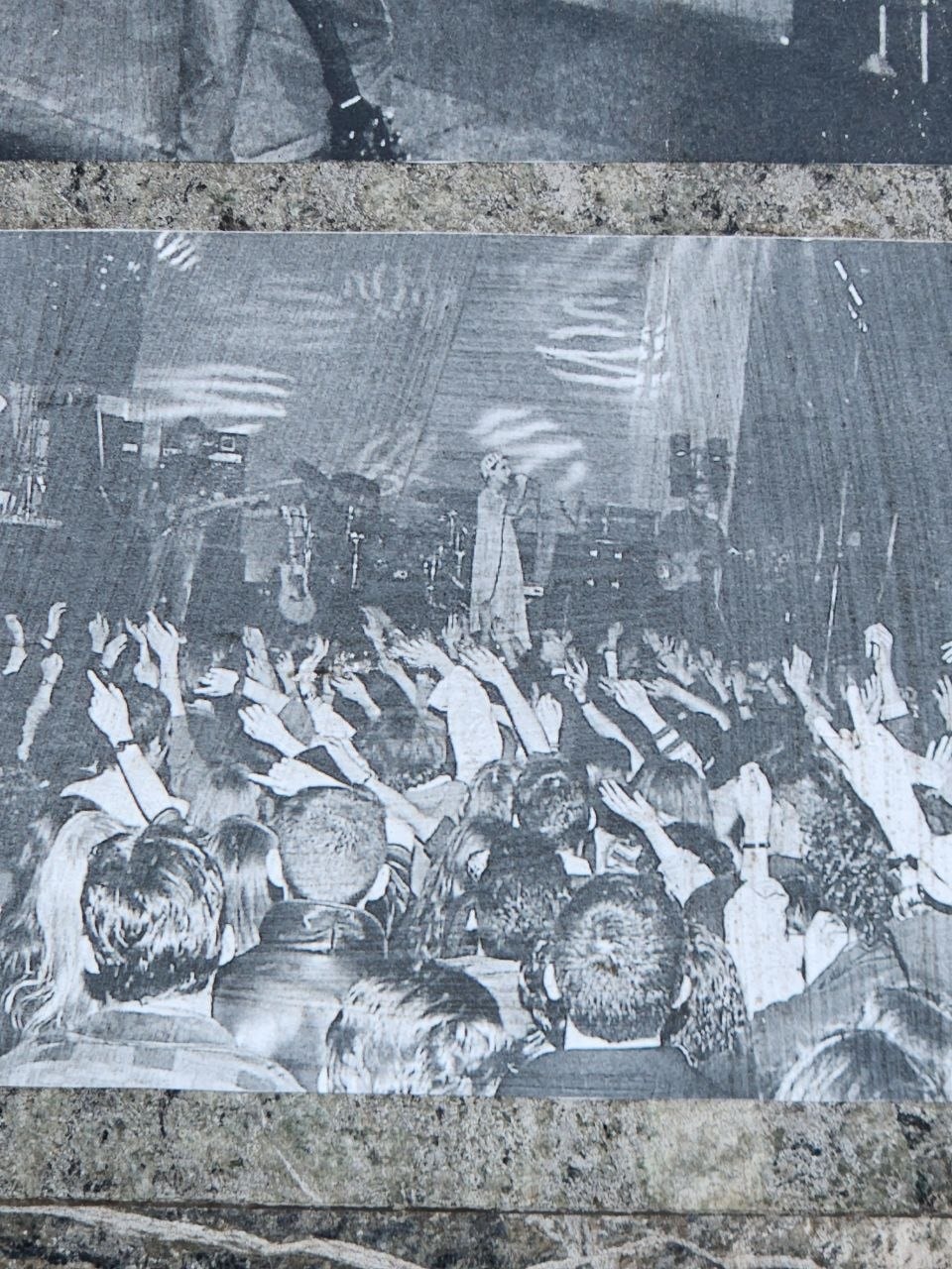 An early Dolores performance at the Theatre Royal, Limerick.
