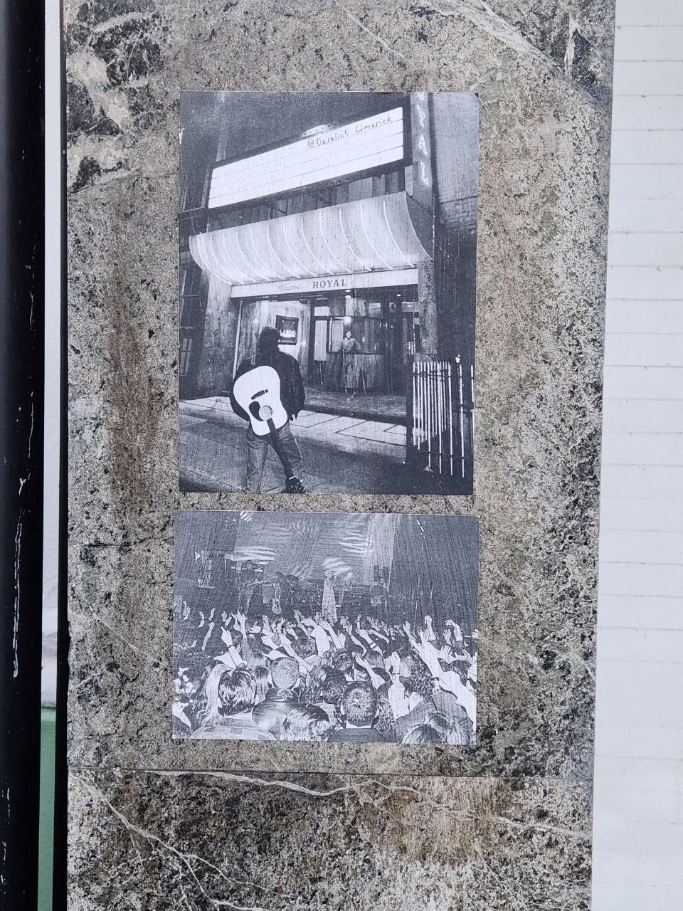 An early Dolores performance at the Theatre Royal, Limerick.