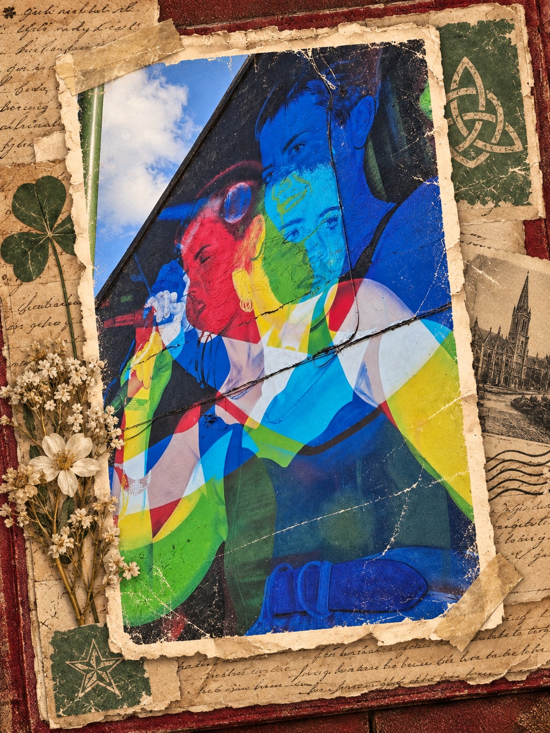 The Dolores mural in central Limerick.